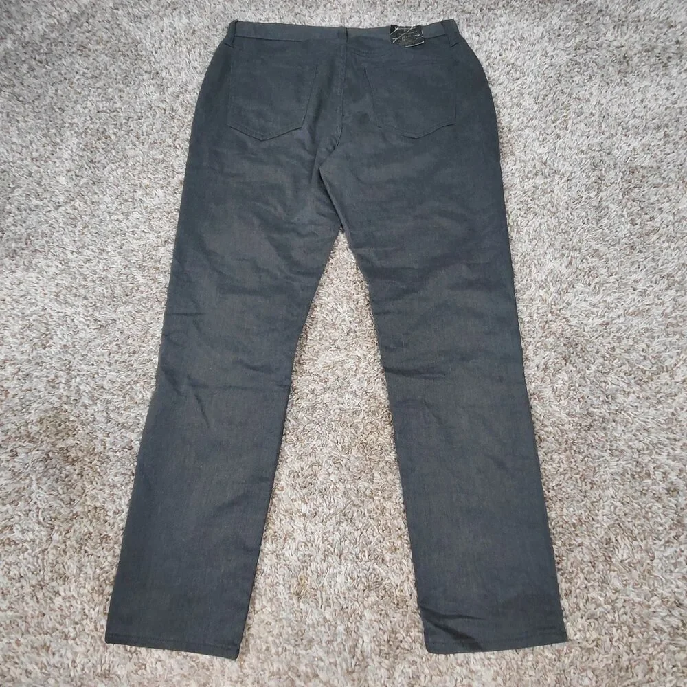 NEW Banana Republic Travel Jean Pants Mens 32x30 Dark Grey Athletic Fit 5 Pocket